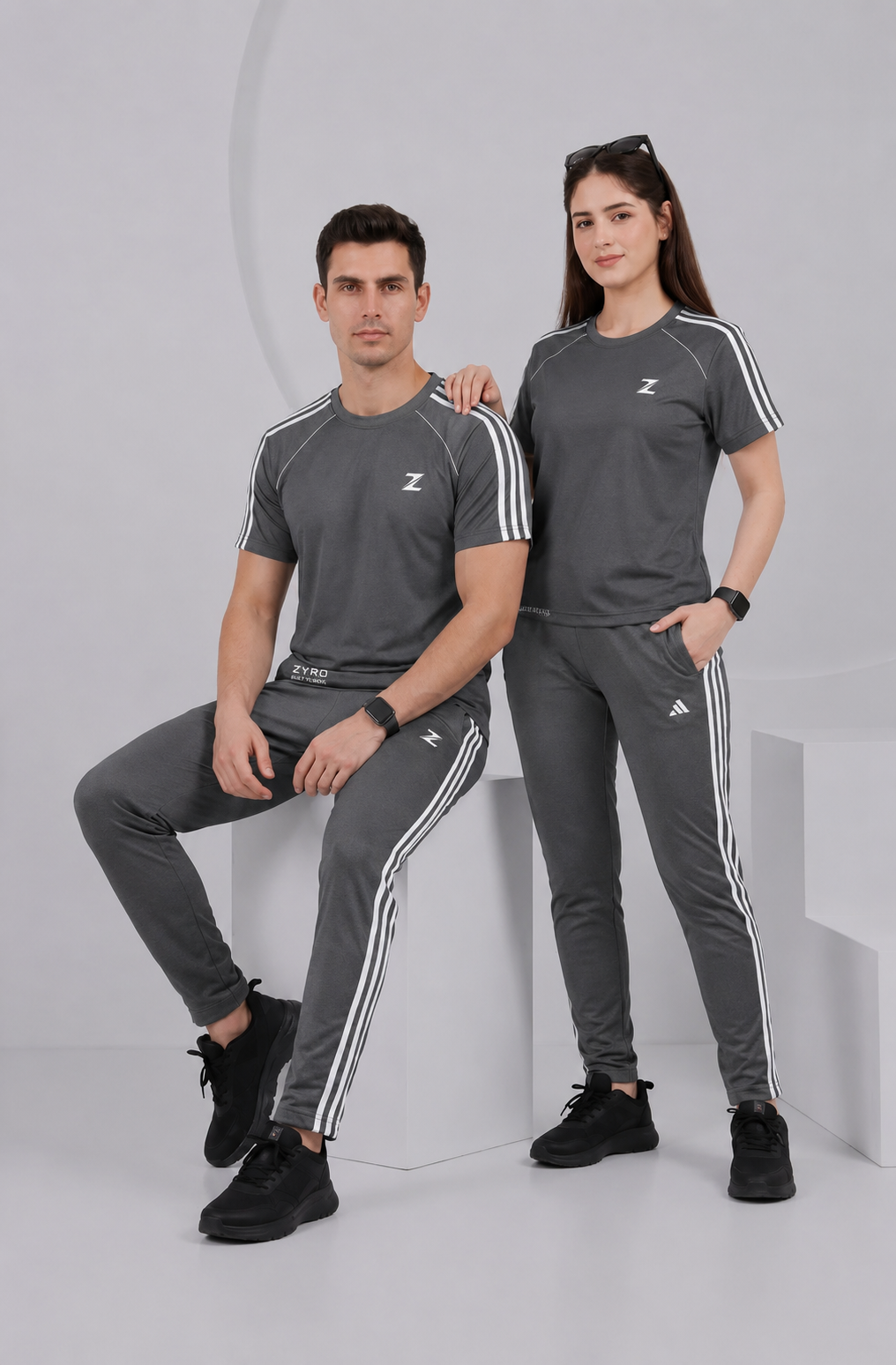 Men's 2Pcs Dry Fit Tracksuit (Unisex) | Modern Style Impress To Everyon