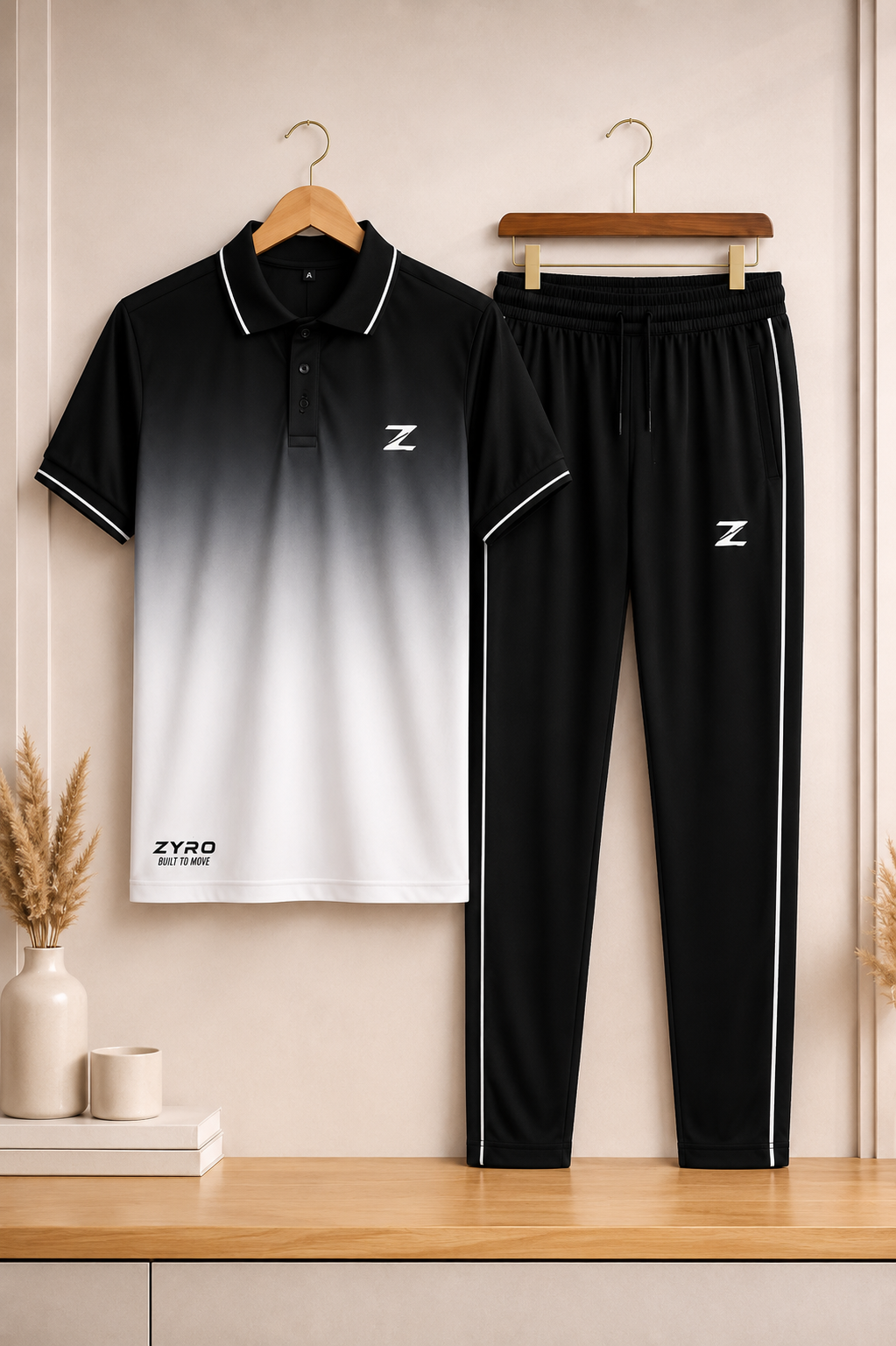 Summer 2 Pcs DryFit Tracksuit Stay Cool, Fresh & Comfortable All Day